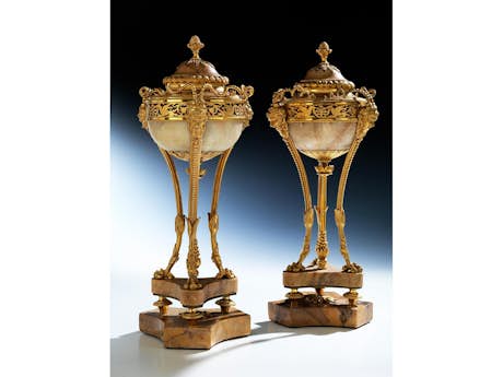 Paar Louis XVI-Potpourri-Vasen